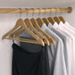 Eco-friendly Plastic Hanger with Notches
