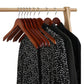 High Quality Customized Wooden Brown Hangers