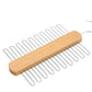 Premium Non-Slip Wooden Tie Rack with 20 Hooks