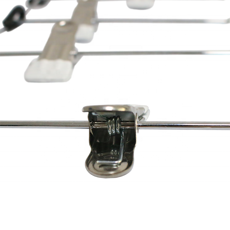 6 tier Metal Multi Tiers Hangers With Clips