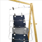 6 tier Pink Color Metal Multi Tiers Hangers With Clips