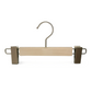 Top Hanger With Velvet Shoulder Golden Hook