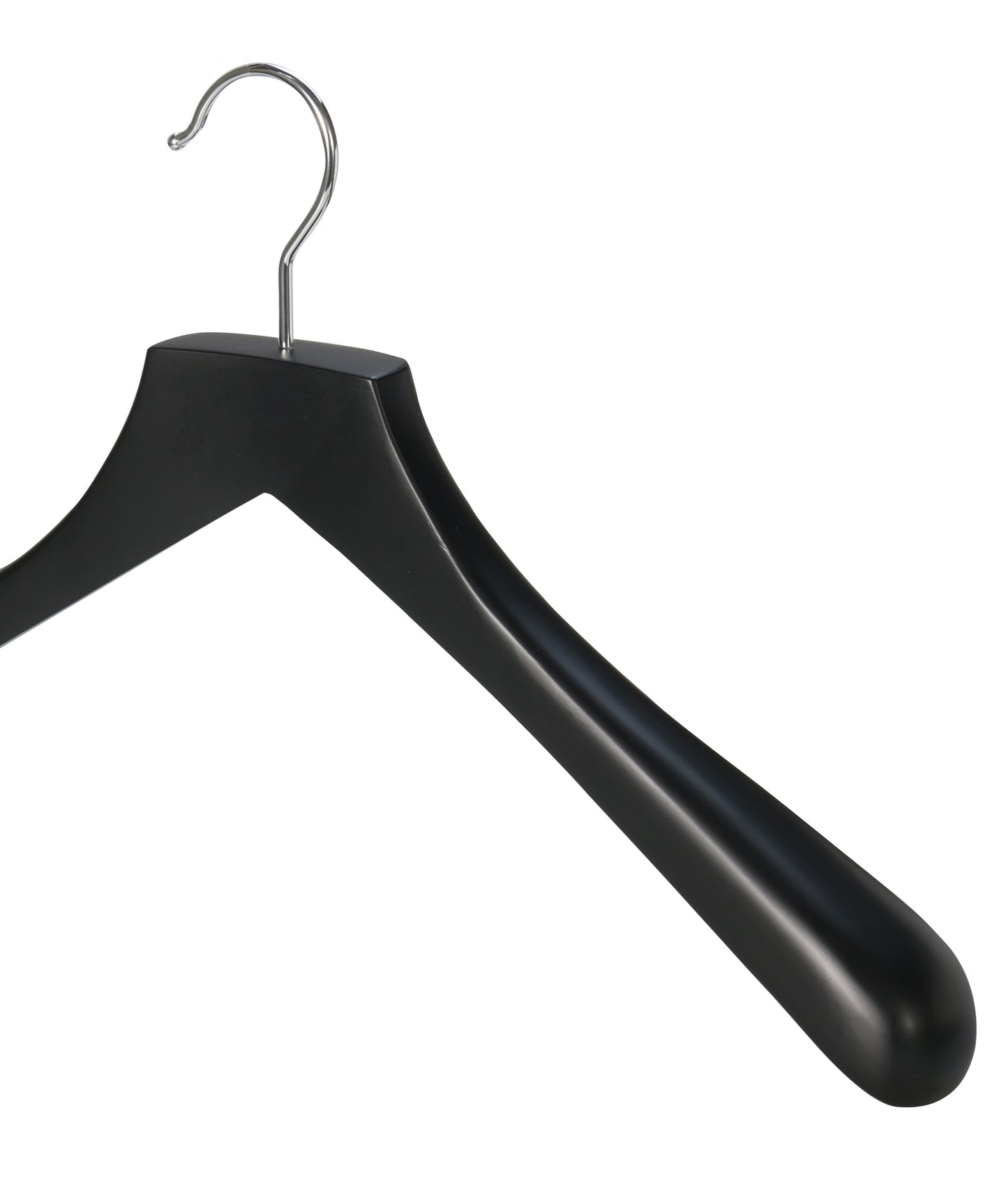 Black Color Luxury Solid Wood Hanger Wooden