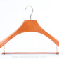 Luxury Beech Wooden Suit Hangers With Anti-slip Bar