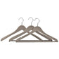 Gray Color Luxury Lotus Wood Hangers