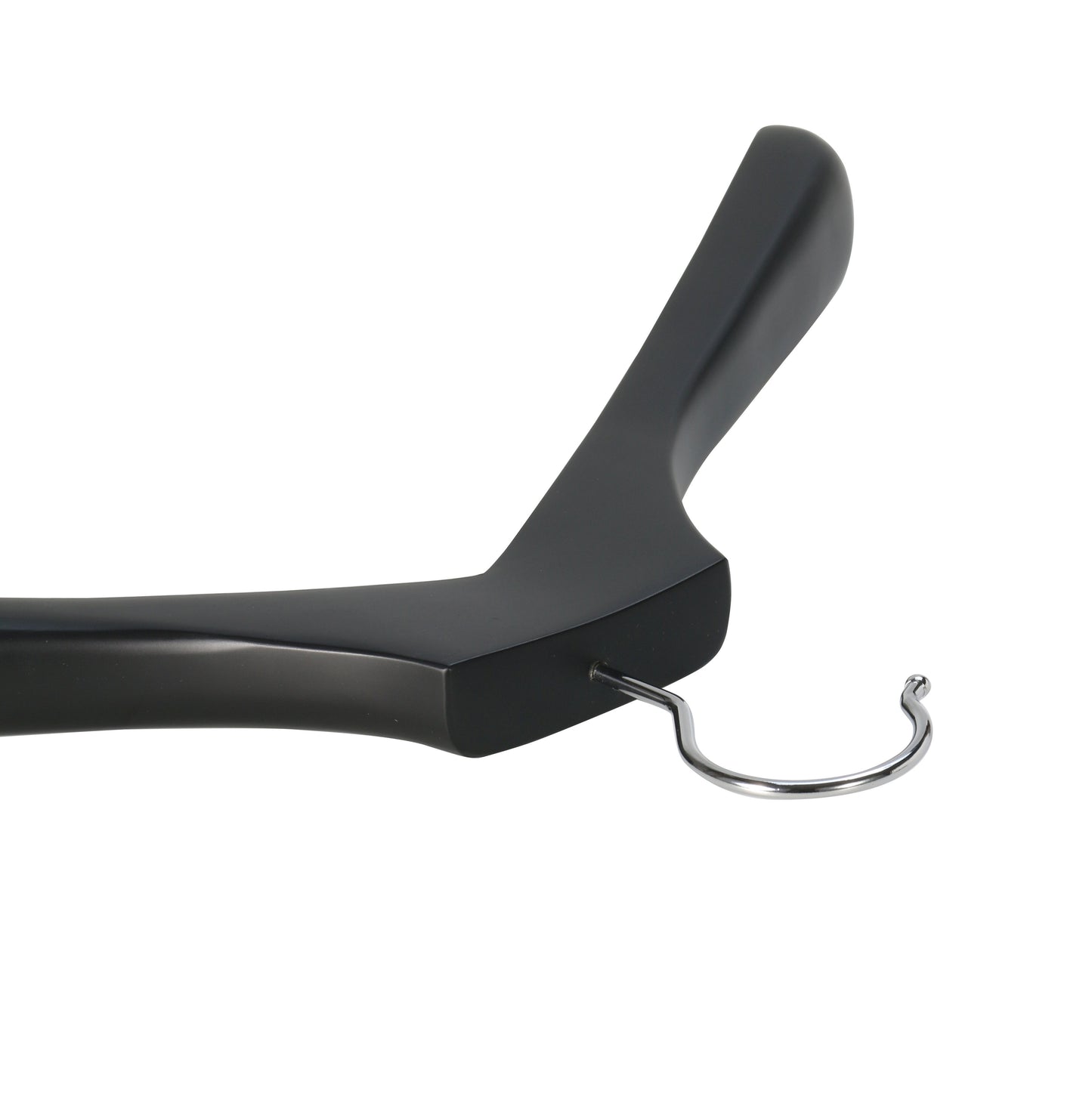 Black Color Luxury Solid Wood Hanger Wooden