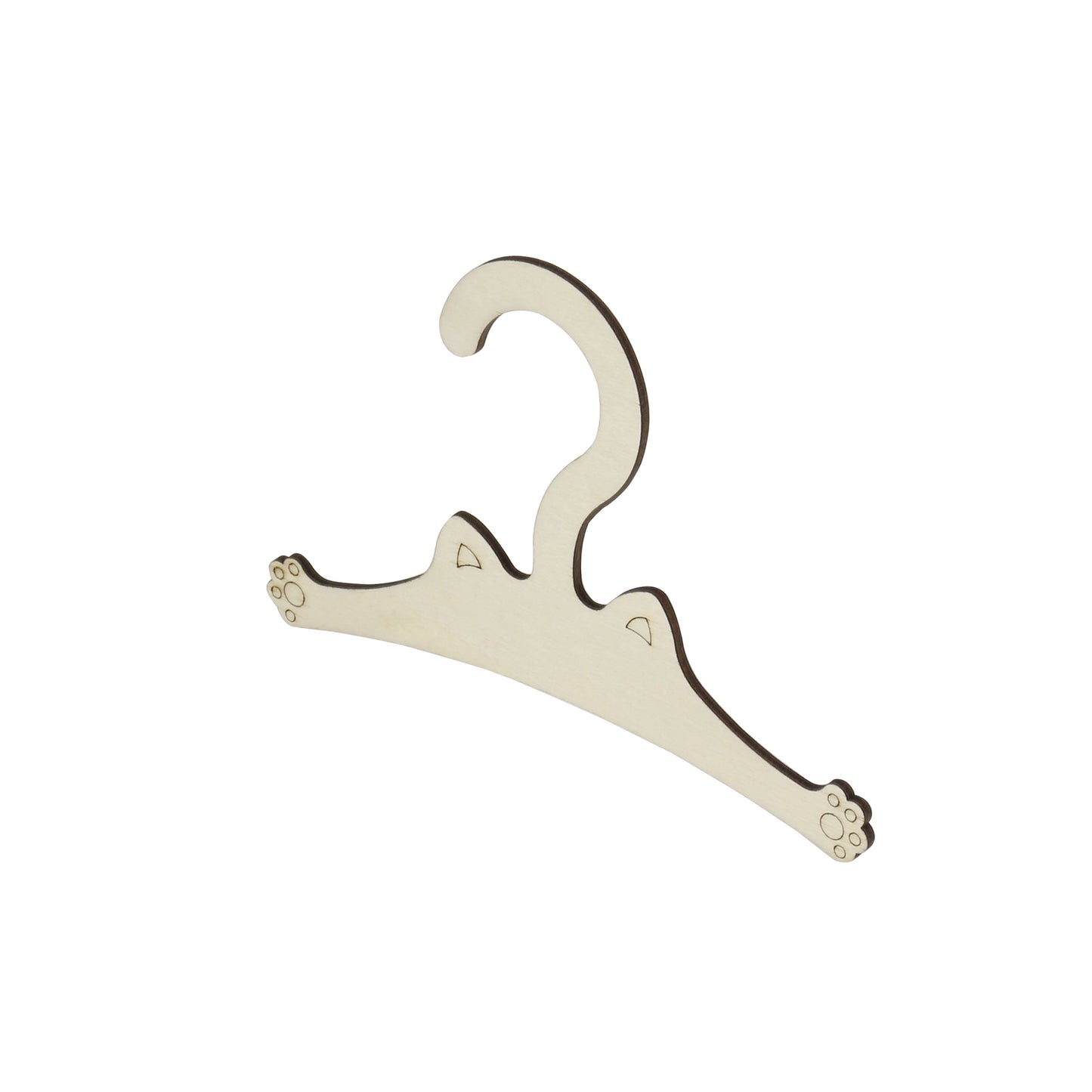 布のための注文の高級ブランドの木製のスーツのハンガーの木