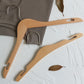 Beechwood top hanger with anti-slip notches