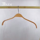 Luxury Orange Color Laminated Wood Clothing Hanger