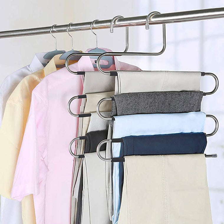 Pack of 12 Velvet Trousers Hangers Velvet Coat Hangers With Clips Velv –  House Of Shopping